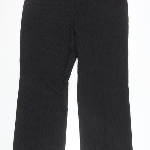 Marks and Spencer Women’s Black Size 16 Stretch Knit Trousers