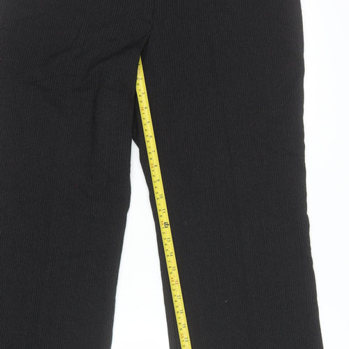 Marks and Spencer Women’s Black Size 16 Stretch Knit Trousers