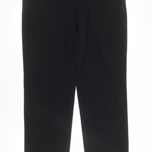Marks and Spencer Women's Black Size 12 Straight Leg Dress Pants