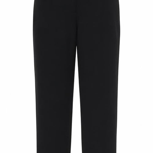 Marks and Spencer Women's Black Size 12 Straight Leg Dress Pants
