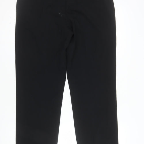 Marks and Spencer Women's Black Size 12 Straight Leg Dress Pants