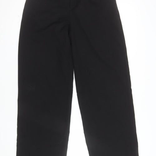 H&M Divided Women's Black Size 6 Straight Leg Trousers