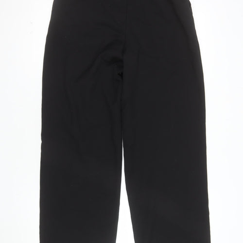 H&M Divided Women's Black Size 6 Straight Leg Trousers