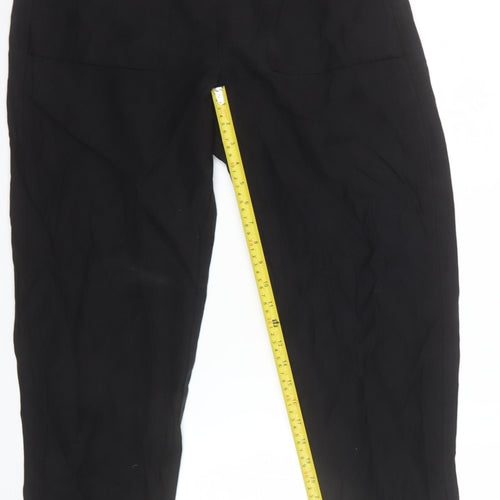 Marks and Spencer Women’s Black Lyocell Joggers Size 14 Regular
