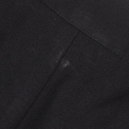 Damart Women's Black Straight Leg Polyester Trousers Size 18