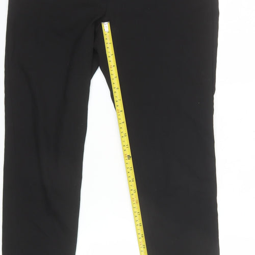 Next Women's Black Slim Fit Tailored Dress Pants Size 10L
