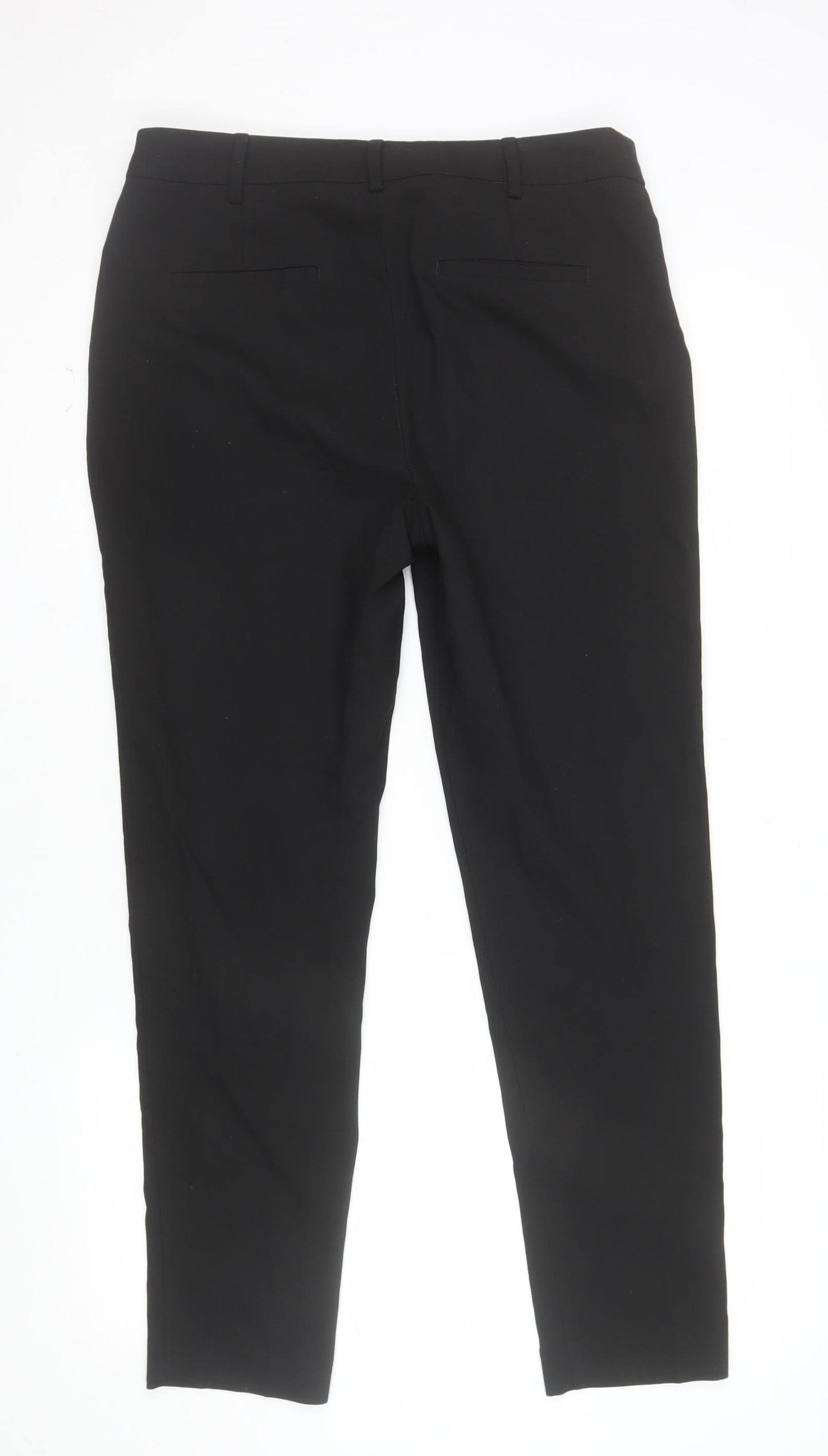 Next Women's Black Slim Fit Tailored Dress Pants Size 10L