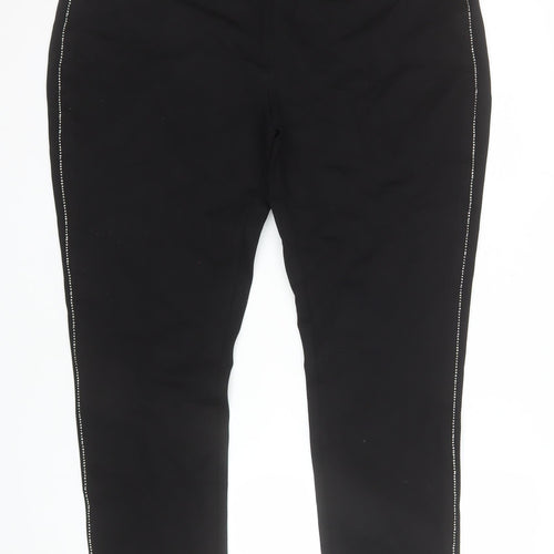 Mudflower Womens Black Stretch Leggings Size 18 Skinny Fit