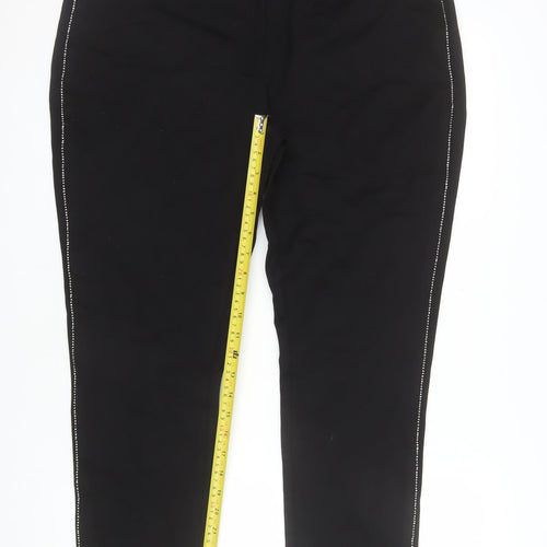 Mudflower Womens Black Stretch Leggings Size 18 Skinny Fit