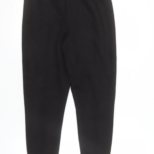 Zara Women Black Slim Fit Stretch Leggings Size S