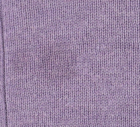 White Stuff Women's Purple Crew Neck Cotton Wool Jumper UK 10