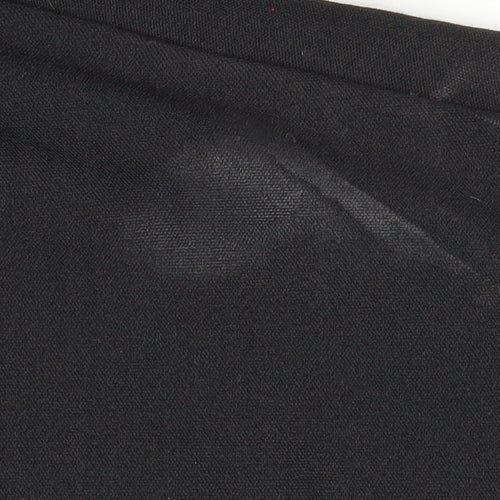 Wolf Men’s Black Polyester Jogger Trousers L Regular Fit