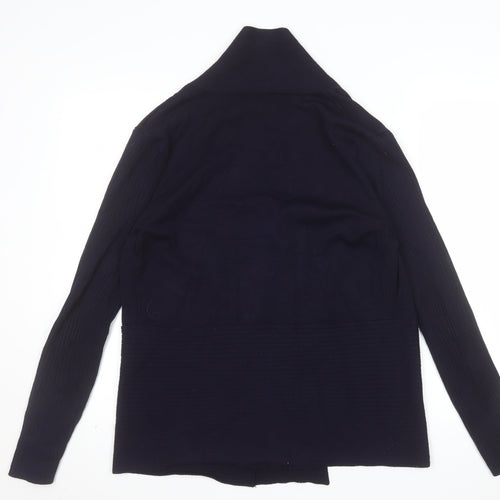 89th & Madison Women's Black Knit Open Cardigan M