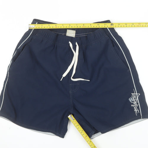 Billabong Men's Blue M Swim Shorts Quick Dry Mesh Lined Elastic Waist