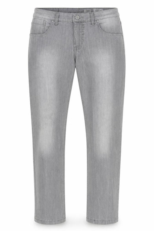 Fashioned House Women’s Grey Straight Leg Denim Jeans W30 L32