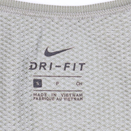 Nike Women's Green Dri-FIT Short Sleeve Athletic T-Shirt Size S