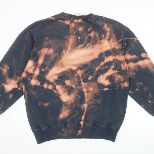 Carhartt Men's Multicoloured Tie Dye Logo Sweatshirt Size L
