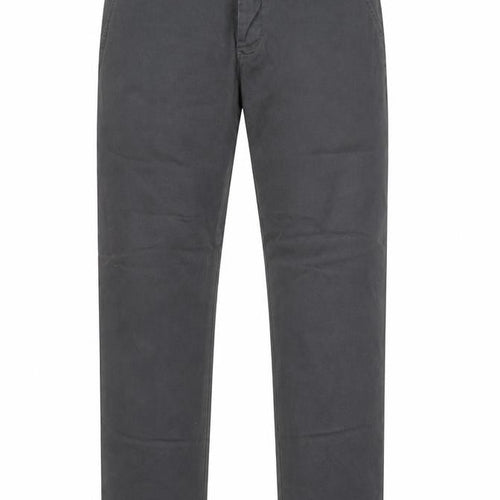 Denim Co Men's Grey Slim Fit Stretch Chino Trousers W32 L34