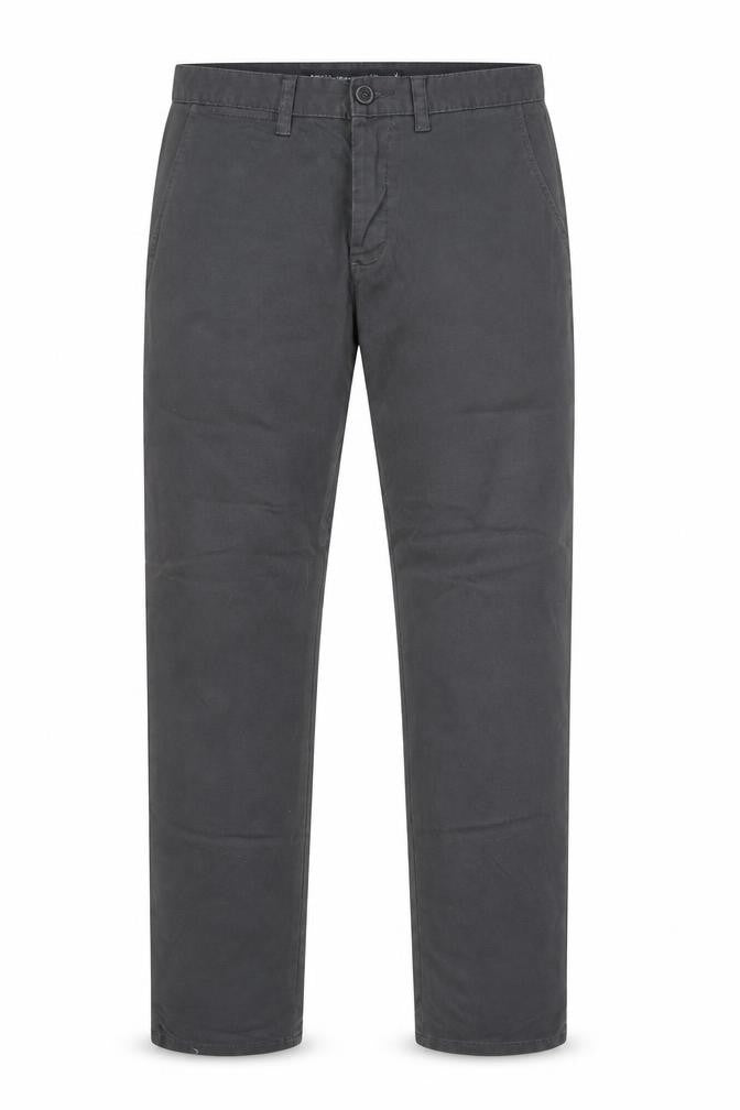 Denim Co Men's Grey Slim Fit Stretch Chino Trousers W32 L34