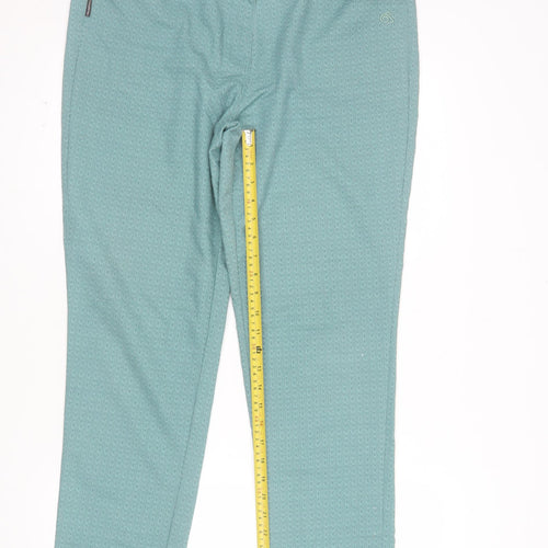 Craghoppers Women's Green Stretch Chino Trousers Size 14