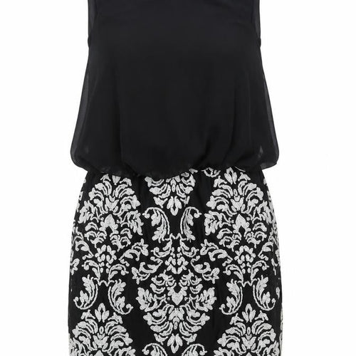 TFNC London Women's Black Sequin Bodycon Dress Size S