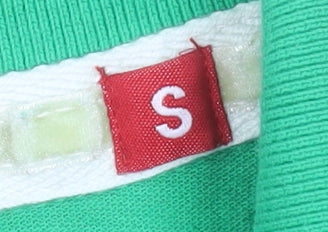Superdry Women's Green Slim Fit Polo Shirt Size S