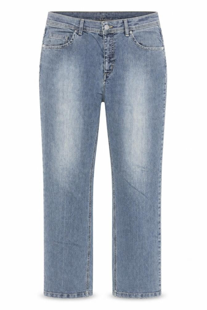 One Touch Women’s Blue Straight Leg Mid Rise Jeans Size 18