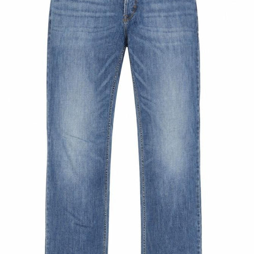 George Men Blue Straight Denim Jeans 34W 33L Regular Fit