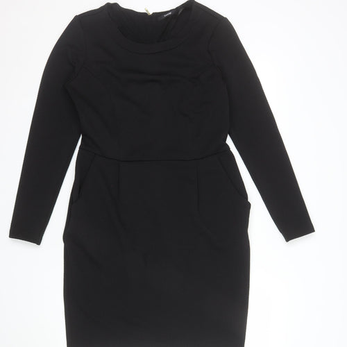 George Women’s Black Bodycon Knee Length Dress Size 14