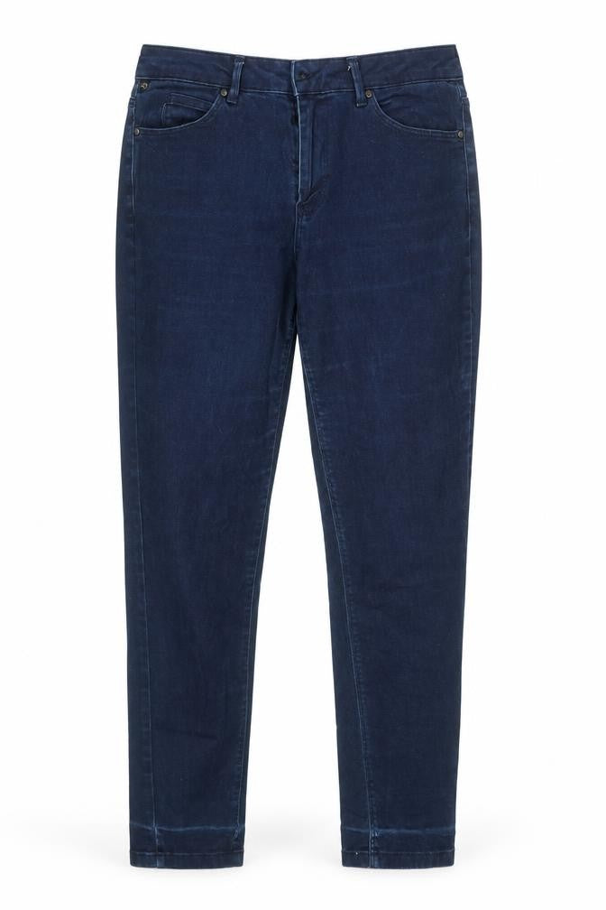 BLUE 73 Women's Blue Skinny Jeans Size 14 Regular Stretch Denim