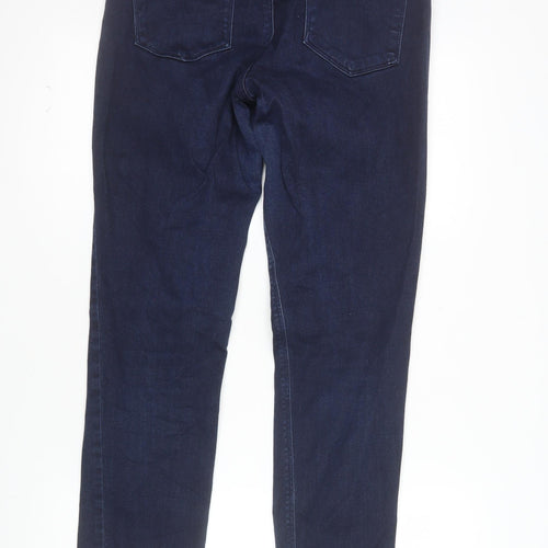 BLUE 73 Women's Blue Skinny Jeans Size 14 Regular Stretch Denim