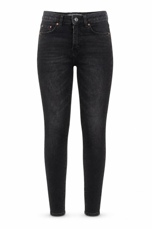 Denim Co Womens Black Size 4 Skinny High Rise Stretch Jeans