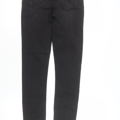 Denim Co Womens Black Size 4 Skinny High Rise Stretch Jeans