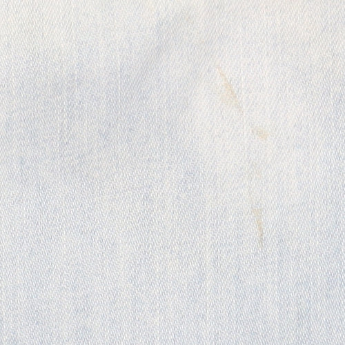 H&M Divided Mens Light Blue Denim Button-Up Shirt Size S Regular Fit