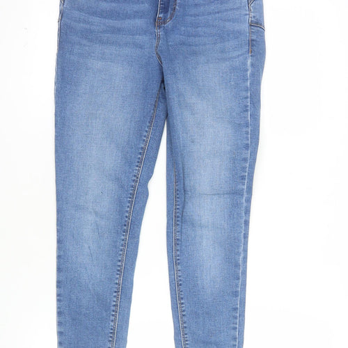 New Look Womens Blue Lift & Shape Skinny Jeans Size 8 Short