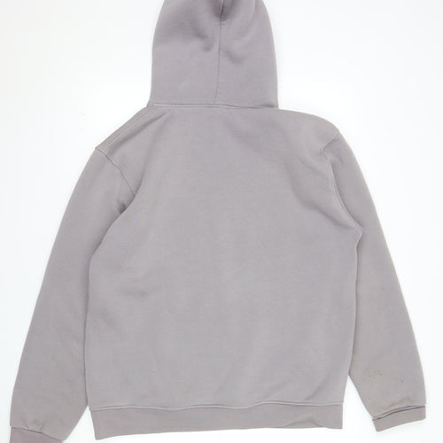 Adanola Womens Grey Pullover Hoodie XL Relaxed Fit Casual