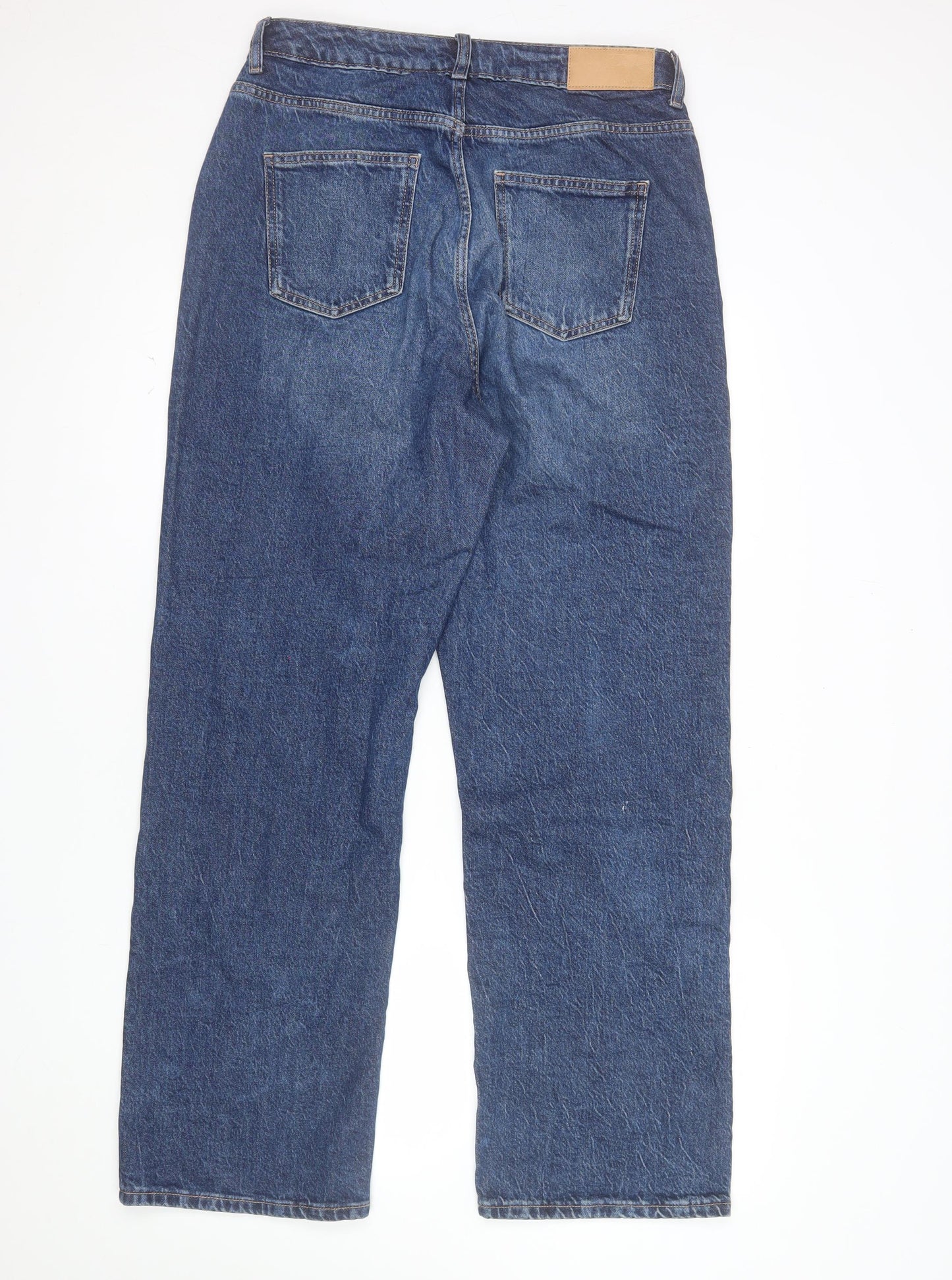 Primark Women's Blue Straight Leg Denim Jeans Size 14