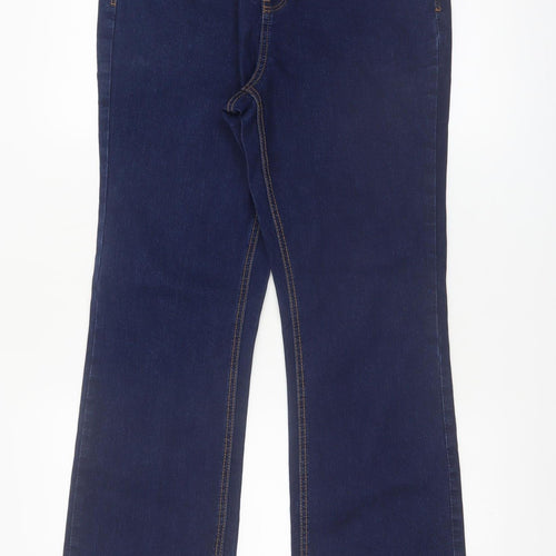 George Women’s Blue Bootcut Jeans Size 14 Regular Fit Denim