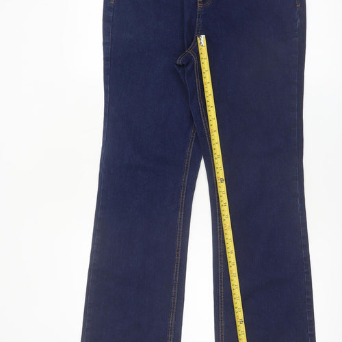 George Women’s Blue Bootcut Jeans Size 14 Regular Fit Denim