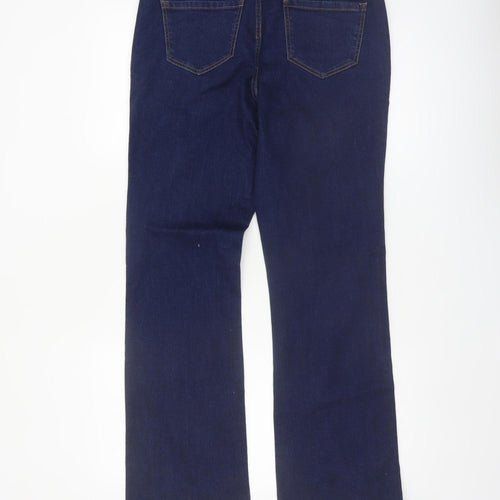 George Women’s Blue Bootcut Jeans Size 14 Regular Fit Denim