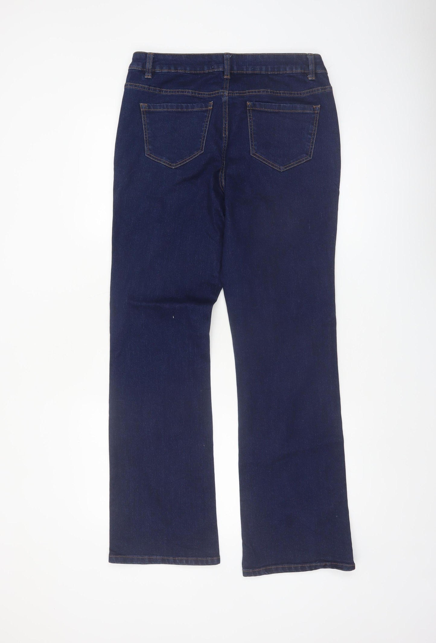 George Women’s Blue Bootcut Jeans Size 14 Regular Fit Denim