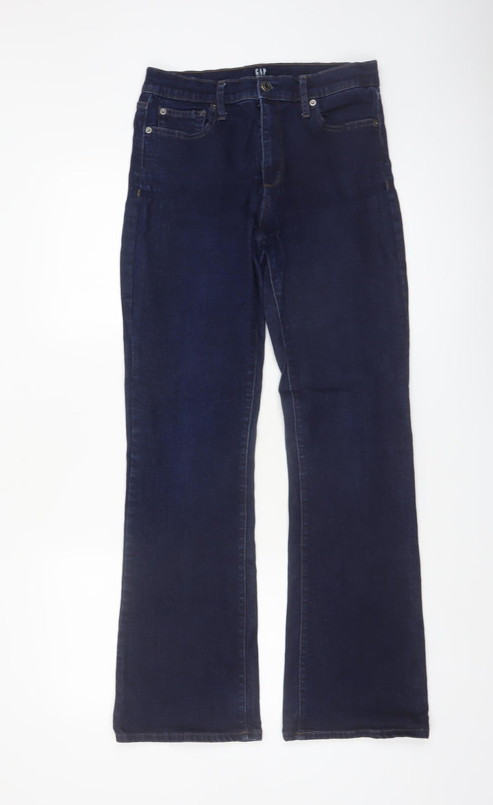 GAP Women Blue Straight Leg Jeans Size 30 Regular Denim