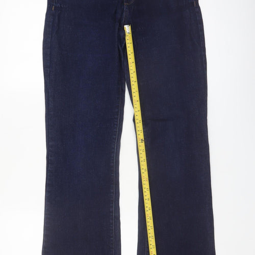 GAP Women Blue Straight Leg Jeans Size 30 Regular Denim