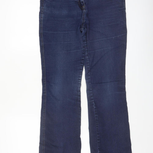 Next Women's Blue Bootcut Denim Jeans Size 14 Regular