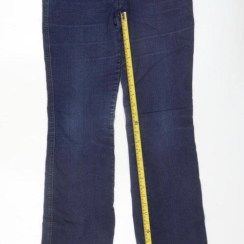 Next Women's Blue Bootcut Denim Jeans Size 14 Regular