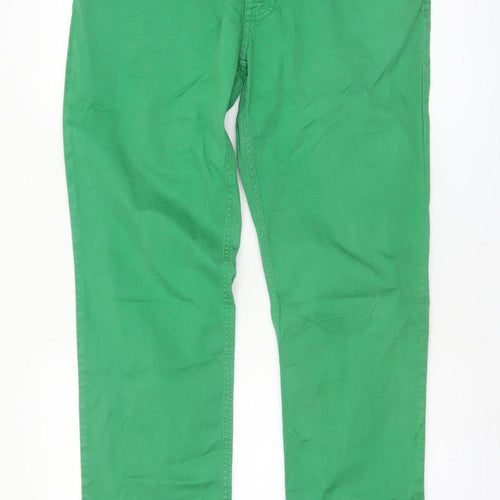 Polo Ralph Lauren Men's Green Chino Trousers 34x32 Regular Fit