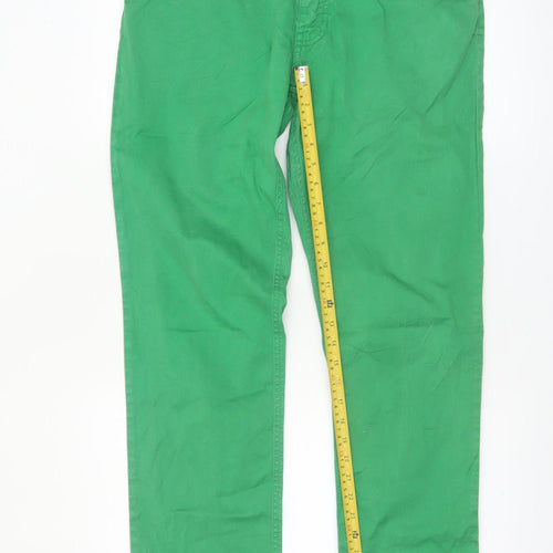 Polo Ralph Lauren Men's Green Chino Trousers 34x32 Regular Fit