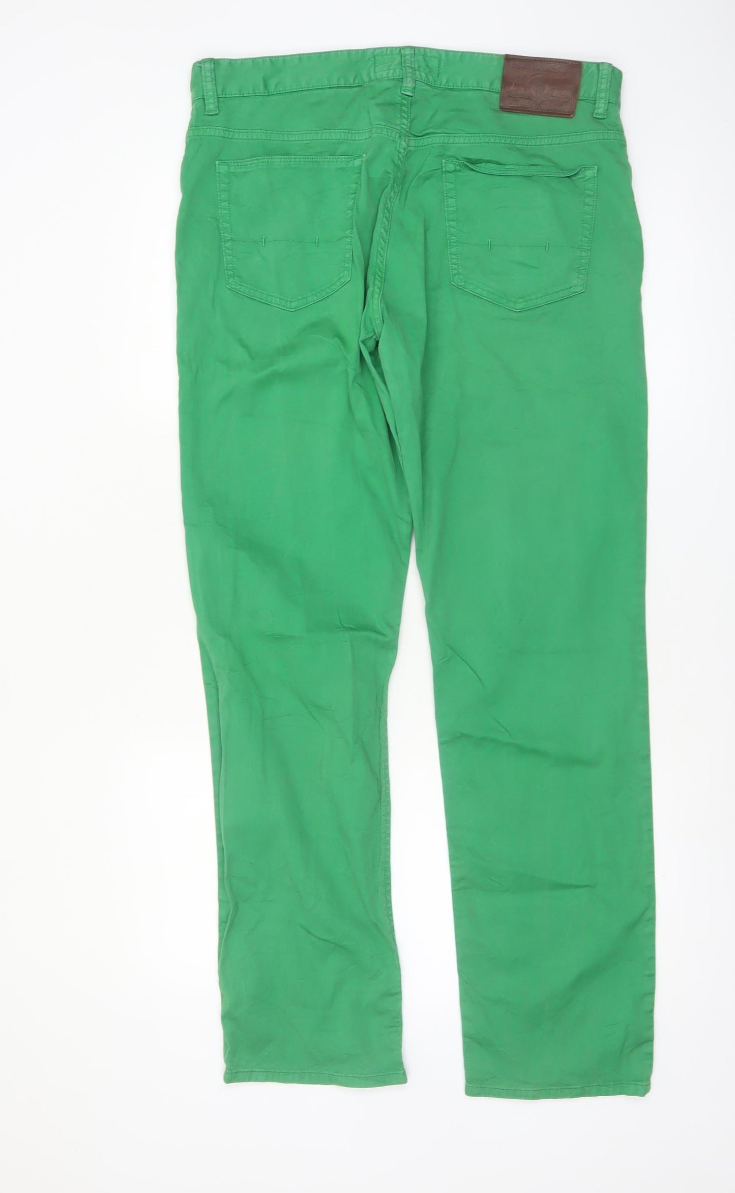 Polo Ralph Lauren Men's Green Chino Trousers 34x32 Regular Fit