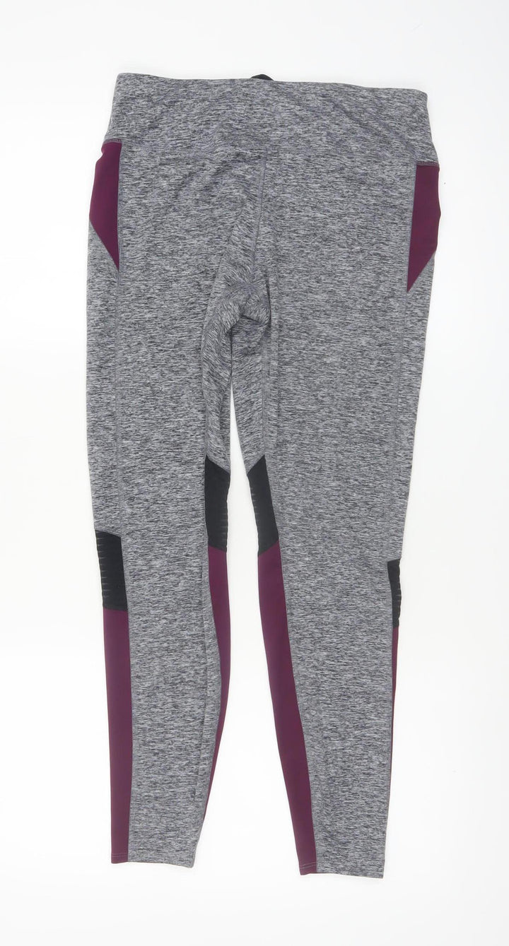 Marks and Spencer Womens Grey Leggings Size 12 Activewear Trousers