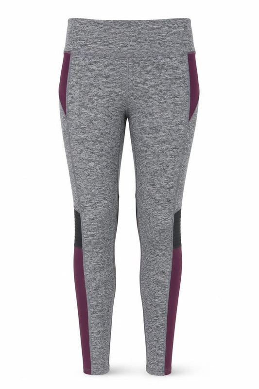 Marks and Spencer Womens Grey Leggings Size 12 Activewear Trousers